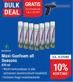 Pontmeyer Maxi-Gunfoam all Seasons aanbieding