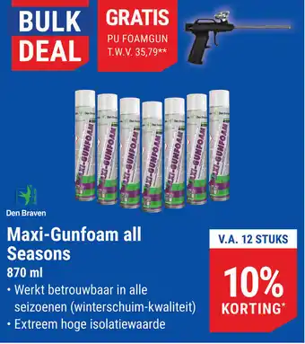 Pontmeyer Maxi-Gunfoam all Seasons aanbieding