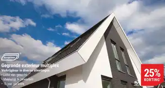 Pontmeyer Gegronde exterieur multiplex aanbieding