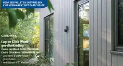 Pontmeyer Cedral Lap en Click Wood gevelbekleding aanbieding