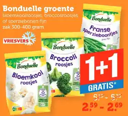 Coop Bonduelle groente aanbieding
