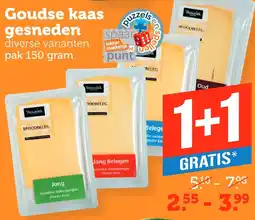 Coop Goudse kaas gesneden aanbieding