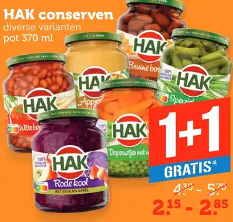 Coop HAK conserven aanbieding