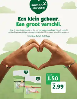 Maxi Zoo Stichting Dutch Cell Dogs Armbandje aanbieding