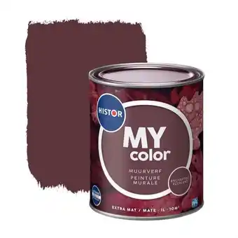 Praxis Histor MY Color Muurverf - Extra Mat - Enchanting Eggplant - 1L aanbieding