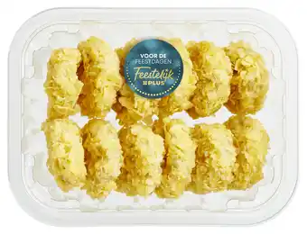 PLUS Feestelijk PLUS Gourmet mini kipkrokantburgertjes aanbieding