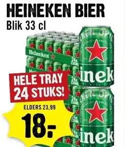 Dirck 3 Heineken bier aanbieding
