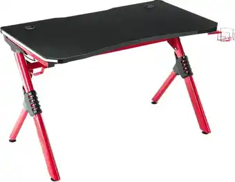 Bol.com Game bureau Mistral - gaming desk - led verlichting - 120 x 60 cm aanbieding