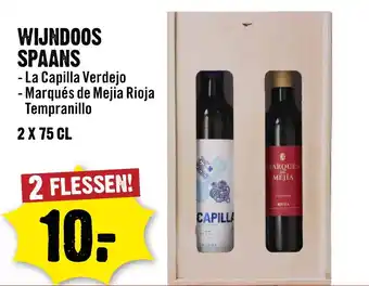 Dirck 3 Wijndoos spaans aanbieding