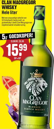 Dirck 3 Clan macgregor whisky aanbieding