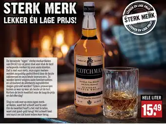 Dirck 3 Scotchman aanbieding