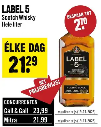 Dirck 3 Label 5 aanbieding