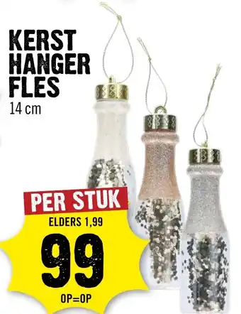 Dirck 3 Kerst hanger fles aanbieding