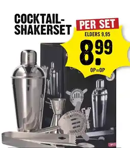 Dirck 3 Cocktail Shakerset aanbieding