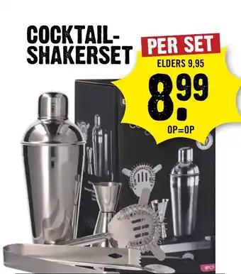 Dirck 3 Cocktail Shakerset aanbieding