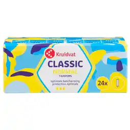 Kruidvat Kruidvat Classic Normal Tampons aanbieding