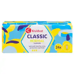 Kruidvat Kruidvat Classic Normal Tampons aanbieding