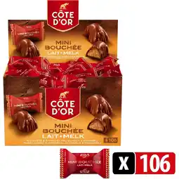 Kruidvat Côte d'Or Chocolade Mini Bouchée Pralines aanbieding