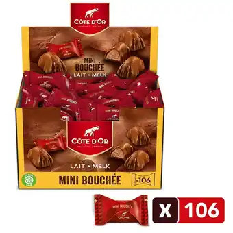 Kruidvat Côte d'Or Chocolade Mini Bouchée Pralines aanbieding