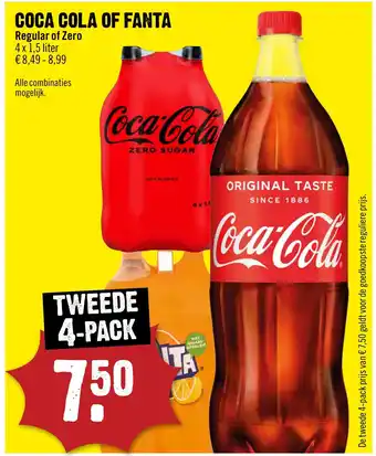 Dirck 3 Coca cola of fanta aanbieding