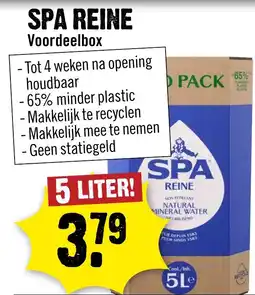 Dirck 3 SPA Reine Voordeelbox aanbieding
