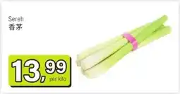 Amazing Oriëntal Sereh 香茅 aanbieding