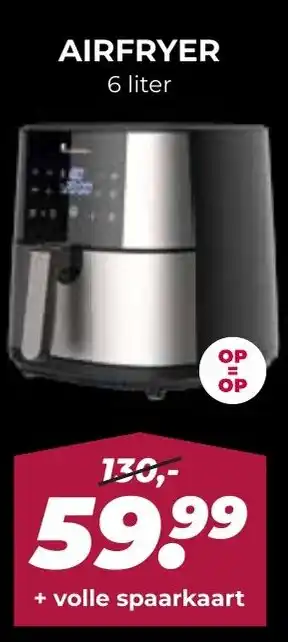 De Boerenschuur Airfryer aanbieding