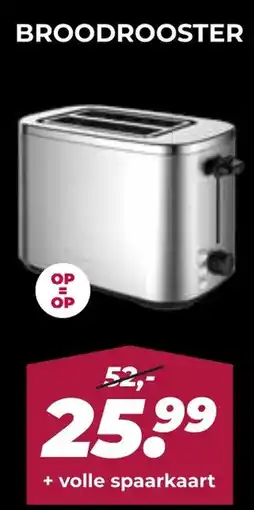 De Boerenschuur Broodrooster aanbieding