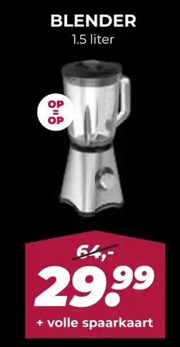 De Boerenschuur Blender aanbieding