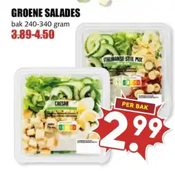 De Boerenschuur GROENE SALADES aanbieding