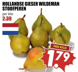 De Boerenschuur Hollandse gieser wildeman stoofperen aanbieding