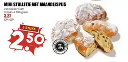 De Boerenschuur Mini stolletje met amandelspijs aanbieding
