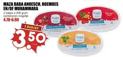 De Boerenschuur Maza baba anoesch, Hoemoes en of muhammara aanbieding