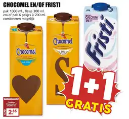 De Boerenschuur Chocomel en of fristi aanbieding