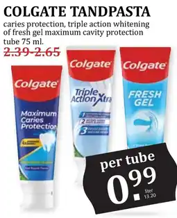 De Boerenschuur Colgate tandpasta aanbieding