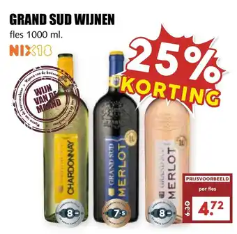 De Boerenschuur Grand sud wijnen aanbieding