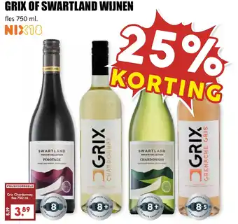 De Boerenschuur Grix of swartland wijnen aanbieding
