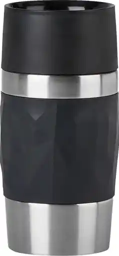 Coolblue Tefal Travel Mug Compact 0,3 Liter Zwart aanbieding