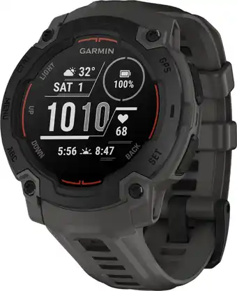 Coolblue Garmin Instinct E 45mm Zwart/Grijs aanbieding