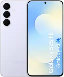 Coolblue Samsung Galaxy S25 FE 128GB Lichtblauw 5G aanbieding