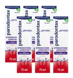 De Online Drogist Parodontax Strengthen & Protect Whitening Tandpasta Multiverpakking aanbieding