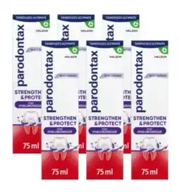 De Online Drogist Parodontax Strengthen & Protect Whitening Tandpasta Multiverpakking aanbieding