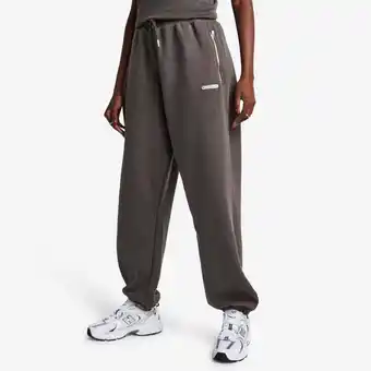 Foot Locker Peach Fit Essential Broeken Dames - Grijs - Maat M - Katoen Fleece aanbieding