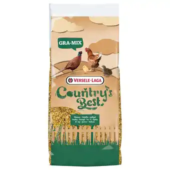 Zooplus 20kg Country's Best GRA-MIX Kuiken- en Kwartelmix Voer aanbieding