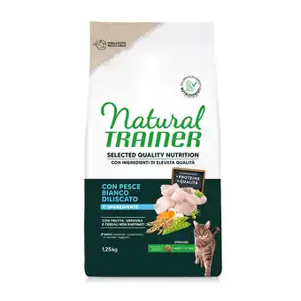 Zooplus Natural Trainer Selected Quality Nutrition Sterilised Witte Vis - Dubbelpak: 2 x 1,25 kg aanbieding