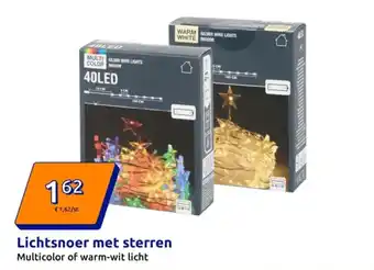 Action Lichtsnoer met sterren aanbieding
