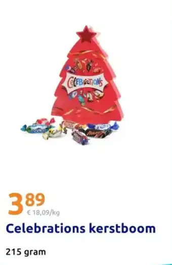 Action Celebrations kerstboom aanbieding