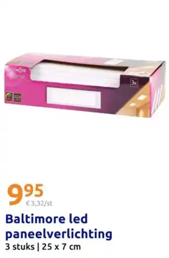 Action Baltimore led paneelverlichting aanbieding