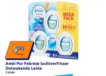 Action Ambi Pur Febreze luchtverfrisser Ontwakende Lente aanbieding