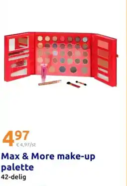 Action Max & More make-up palette aanbieding
